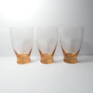 Russel Wright? Morgantown? American Modern Korallenrosa 4,5" Brille-3er Set - Bild 1 von 21