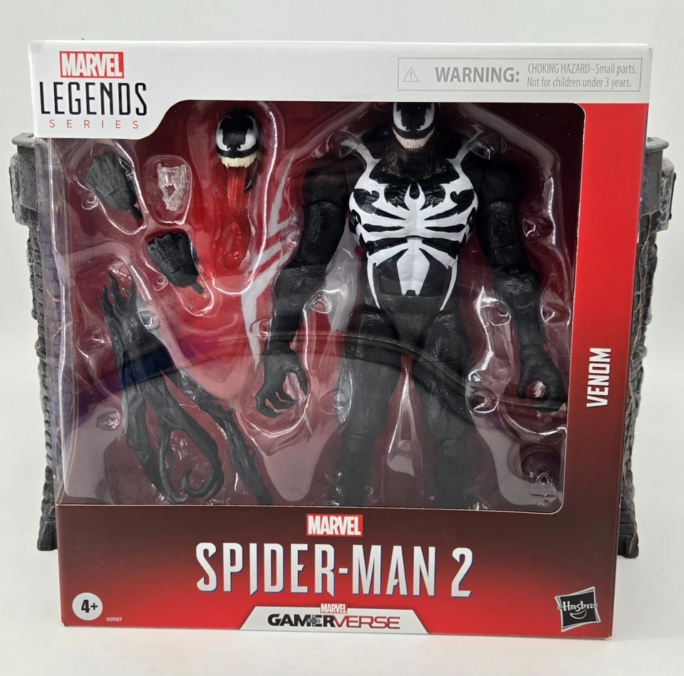 Figura de acción Marvel Legends Gamerverse Spider-Man 2 Venom 10,5" EN STOCK Foto 1 de 4