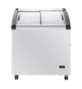 DUURA DDFC8 Commercial Mobile Ice Cream Display Chest Freezer Sub Zero Temp C... - Picture 1 of 6