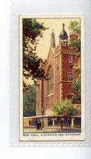 (Jf8653) CHURCHMAN,THE INNS OF COURT,NEW HALL LINCOLNS INN EXTERIOR,1922,#20