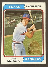 2023 Topps Heritage Jim Mason #618 Buyback 50th Anniversary Box Topper