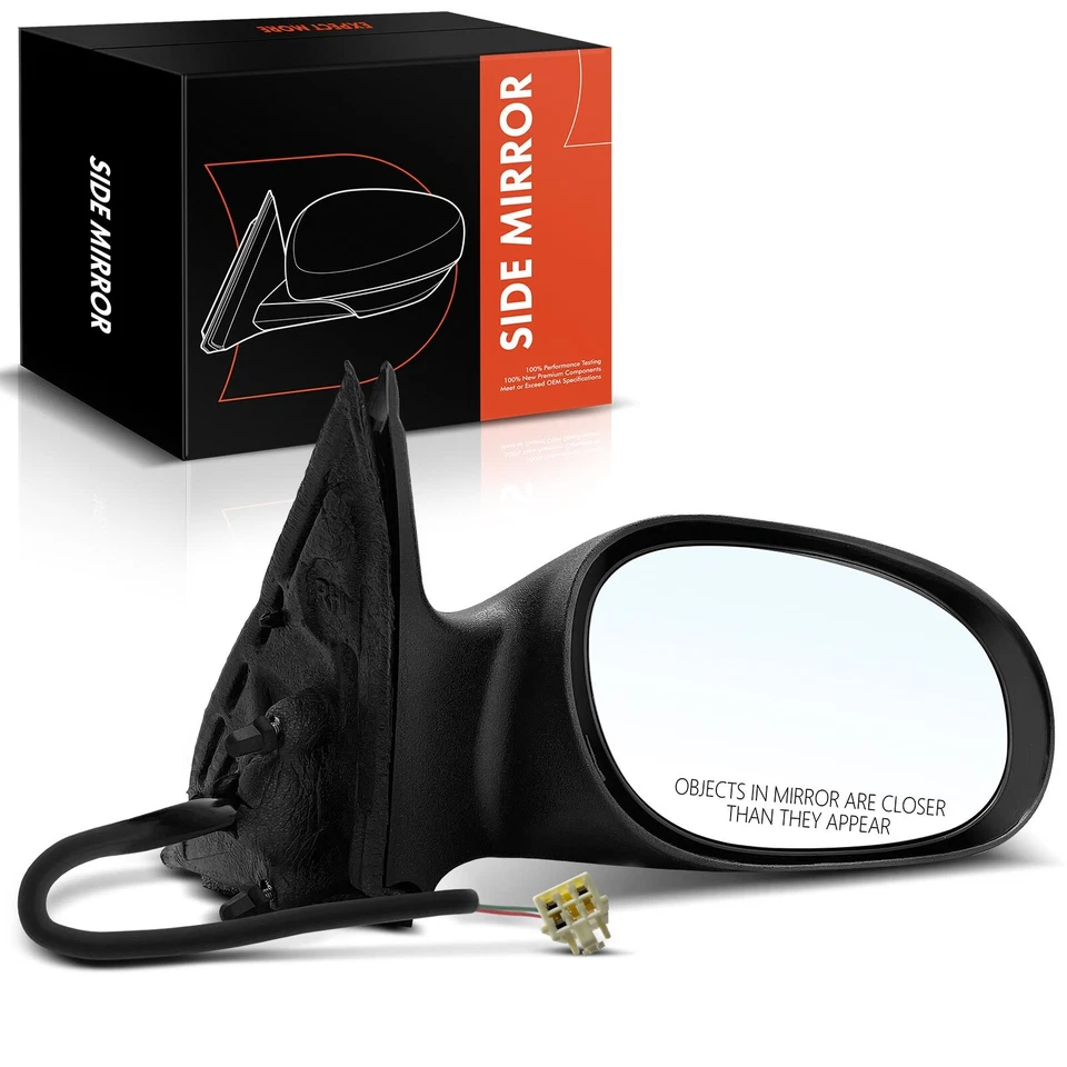 Espejo retrovisor lateral eléctrico negro del lado del pasajero para Chrysler Sebring Dodge 2001-2006 Foto 1 de 4