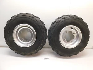 2007 Honda TRX450ER OEM Front Wheels Rims & Tires 44650-HM3-A60 - Picture 1 of 13