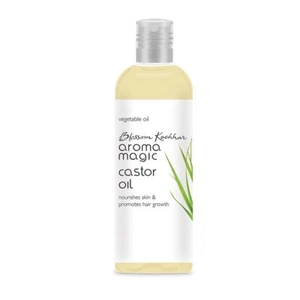 Aroma Magic Castor Oil 100ml Vegetable Oil Nourishes Skin & Promotes Hair Growth - Picture 1 of 1