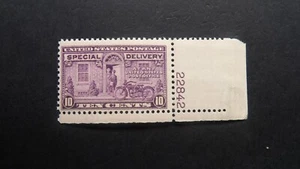 #E15 10c Post Office Motor Cycle Special Delivery Plate # Single MNH OG F/VF #2 - Picture 1 of 2