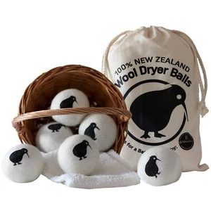 Wool Dryer Balls Xl 100% New Zealand Organic Wool Reusable Natural Fabric Soften - Picture 1 of 7