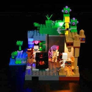 LED Lichtset für Lego 21189 Minecraft Das Skelett Kerker Beleuchtungsset - GC319 - Bild 1 von 8