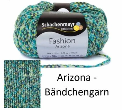 Schachenmayr Bändchengarn: Arizona 50g 9807351 Tops, Jacken, Schaal, Mützen  - Bild 1 von 4