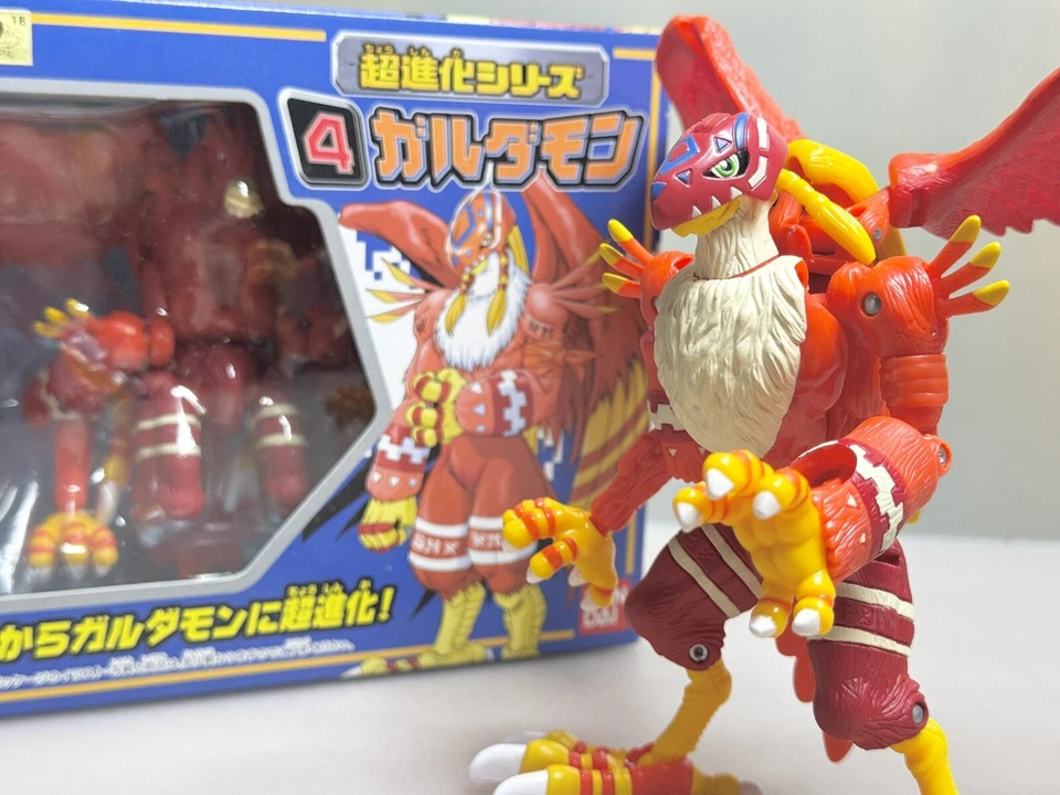 DIGIMON ADVENTURE #4 GARUDAMON SUPER EVOLUTION SERIES FIGURE BANDAI NIB SEALED - Image 1 of 4