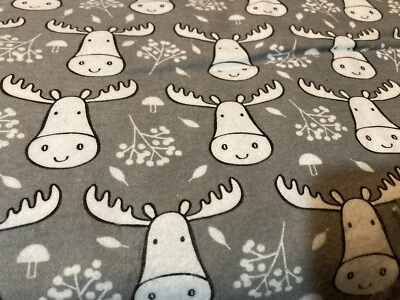 Calça Maine Moose cinza Natal flanela shorts Capri 3 6 9 12 24 2 T 3T 4T 5 6 - Imagem 1 de 4