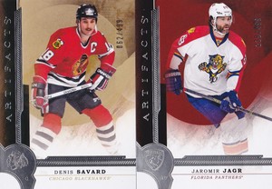 16-17 Artifacts Denis Savard /499 Blackhawks 2016