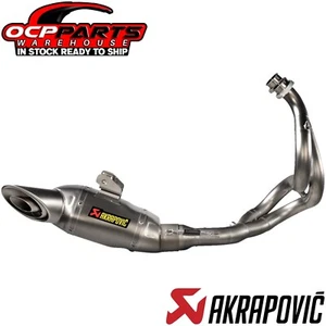 NEW AKRAPOVIC RACING LINE TITANIUM EXHAUST SYSTEM 2023 - 2024 KAWASAKI NINJA 650 - Picture 1 of 4