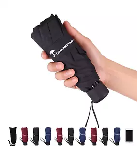 Travel Umbrella - Lightweight Portable Mini Compact Umbrellas-Factory Outlet Sho - Picture 1 of 8