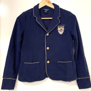 Polo Ralph Lauren kids French navy soft blazer size L (12-14) - Picture 1 of 5