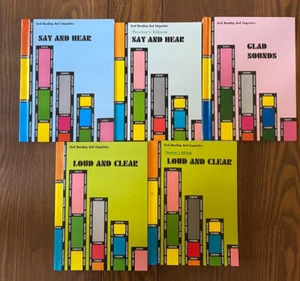 Oral Reading & Linguistics 1969 Say&Hear, Loud&Clear, Glad Sounds Benefic Press - Picture 1 of 21