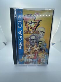 Authentic Copy of Fatal Fury Special with Manual for Sega Game