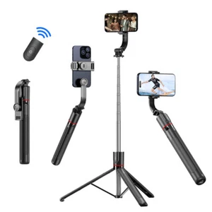 67.7" 2in1 Selfie Stick Telescoping Tripod Stand Desktop Travel Holder w/ Remote - Picture 1 of 10