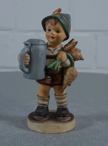Hummel Porzellan Figur Hum 87 - Für´s Vaterle, Rettichbub - Arthur Möller 14 cm - Bild 1 von 4