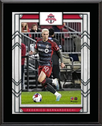 Federico Bernardeschi Toronto FC 10.5" x 13" Sublimated Player Plaque Cover