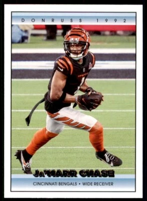2022 Donruss #24 Ja'Marr Chase Retro 1992 - Image 1 of 2