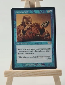 Attunement Urza´s Saga Magic Karte MTG Englisch (Einklang) 61/350 - Bild 1 von 2