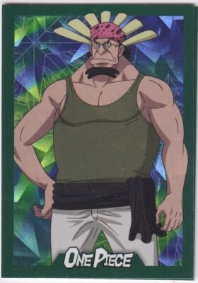 Tarjeta Panini One Piece 25th Anniversary Nº 98 Crokus Rainbow Parallel