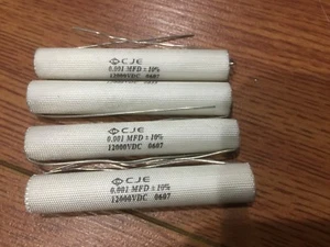 NEW CJE CAPACITORS 0.001 UF+-10% 12000 VDC - Picture 1 of 3