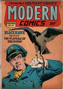 Modern Comics #67 VG 4.0 1947 Blackhawk | Quality Comics - Bild 1 von 2