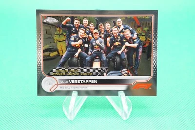 (3 Cards) 2022 Topps Chrome Grand Prix Winners #155 Max Verstappen CDW - Image 1 of 4