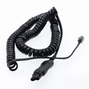 Plantronics OEM 26716-01 Headset Quick Disconnect Coil QD Cord for Vista, Cisco - Picture 1 of 1