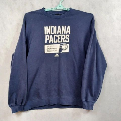 Adidas Indiana Pacers basketball Sweatshirt Crewneck size LG Vtg Style Logo 2XL Cover