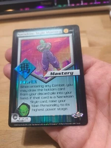 DBZ CCG Estilo Namekian Maestría Limitada Lámina Troncos Saga RARO 5 ESTRELLAS - Imagen 1 de 2