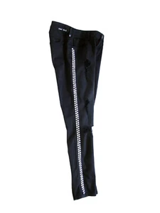 Pantalones de mezclilla ajustados ETIENNE MARCEL Los Angeles $228 desgastados con tachuelas 28 - Imagen 1 de 8