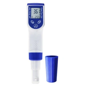 6-in-1 PH, ORP, EC, TDS, Salinity,Temperature Water Quality Meter Tester Kit - Picture 1 of 12