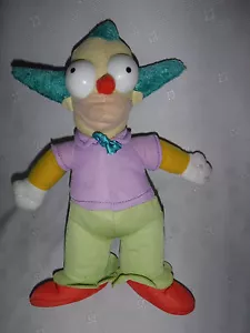 The Simpsons Krusty the Clown 11" Nanco Plush Soft Toy Stuffed Animal - Picture 1 of 4