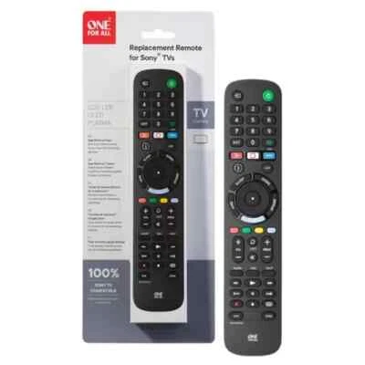ONE FOR ALL SONY TV REPLACEMENT REMOTE CONTROL 4K READY OLED PLASMA - URC4912 - Image 1 of 4