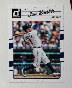 2017 Donruss Magenta Back #94 Ian Kinsler - NM-MT