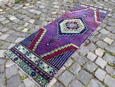 Carpet, Bohemian wool runner rug, Turkish vintage handmade rug runner,1,9 x 5,6
