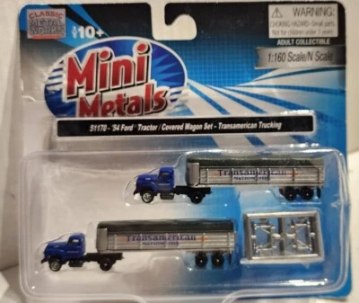 CLassic Metal Works 51169 N '54 Ford Tractor & Wagon TransAm  - Image 1 of 2