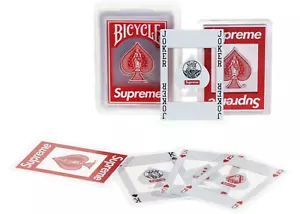 BRAND NEW SEALED - SUPREME CLEAR 54-deck Poker Cards ~ Authentic Bicycle - Picture 1 of 1