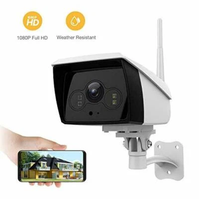 1080P HD Network Wireless Security IP Camera 2MP WiFi Outdoor 2-Way Audio Alexa - Image 1 of 4