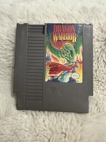 Dragon Warrior - Authentic Vintage Nintendo NES Game - Tested & Works