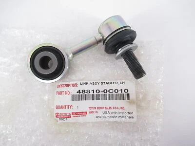 ESTABILIZADOR TUNDRA DE FÁBRICA TOYOTA SEQUOIA CONJUNTO DE ESLABONES DELANTERO IZQUIERDO 488100C010 OEM Foto 1 de 3