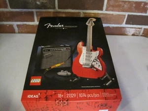 2021 LEGO IDEAS' 21329 FENDER GUITAR STRATOCASTER (1074 PIECES)--NEW - Picture 1 of 10