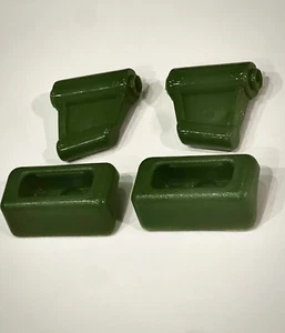 Parasole Clip Sostegno Per Mercedes W107 R107 380SL 450SL Verde Oliva - Foto 1 di 1