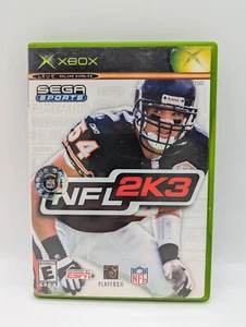 NFL 2K3 (Microsoft Xbox, 2002) NO MANUAL, MAIL IT TOMORROW! - Picture 1 of 4