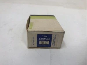 LITTELFUSE TIME DELAY FUSE BLF-6 - 10PK - NOS - Picture 1 of 2