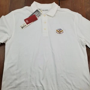 Cutter & Buck Polo Shirt Mens Large White US Open 2012 Olympic Club Golf Dry Tec - Picture 1 of 16