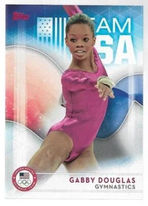 2016 Topps US Olympic and Paralympic Team Hopefuls #75 Gabby Douglas Gymnastics - Picture 1 of 1