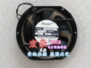 1 pcs Maxair Fan 15050B1HL AC 110-120V 0.60A 17251 17CM 2 WIRE cooling fan - Picture 1 of 2